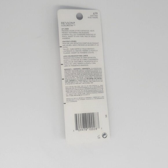 5/$25 NWT Revlon ColorStay Lipliner, 679 Soft Pink - Picture 2 of 3